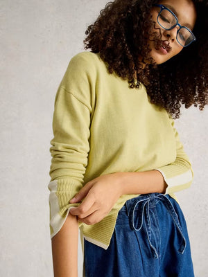 Olive Solid Jumper