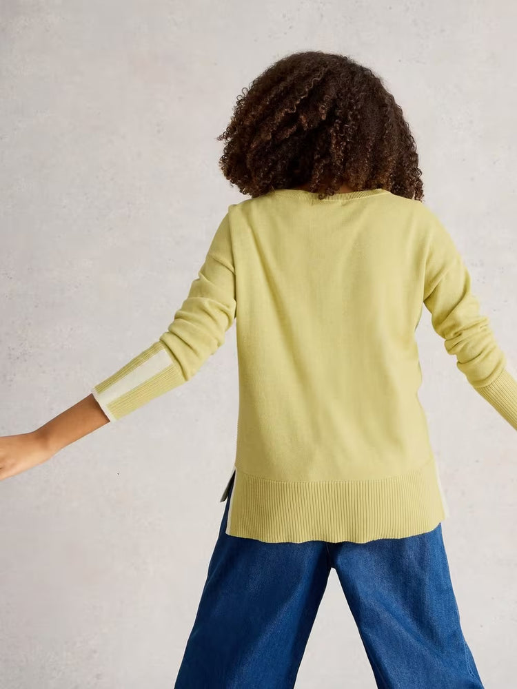Olive Solid Jumper
