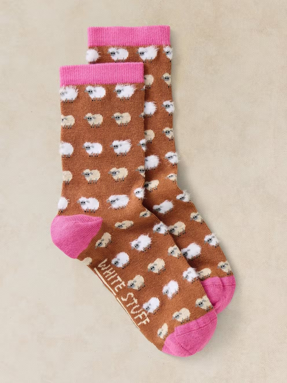 Fluffy Mini Sheep Ankle Socks