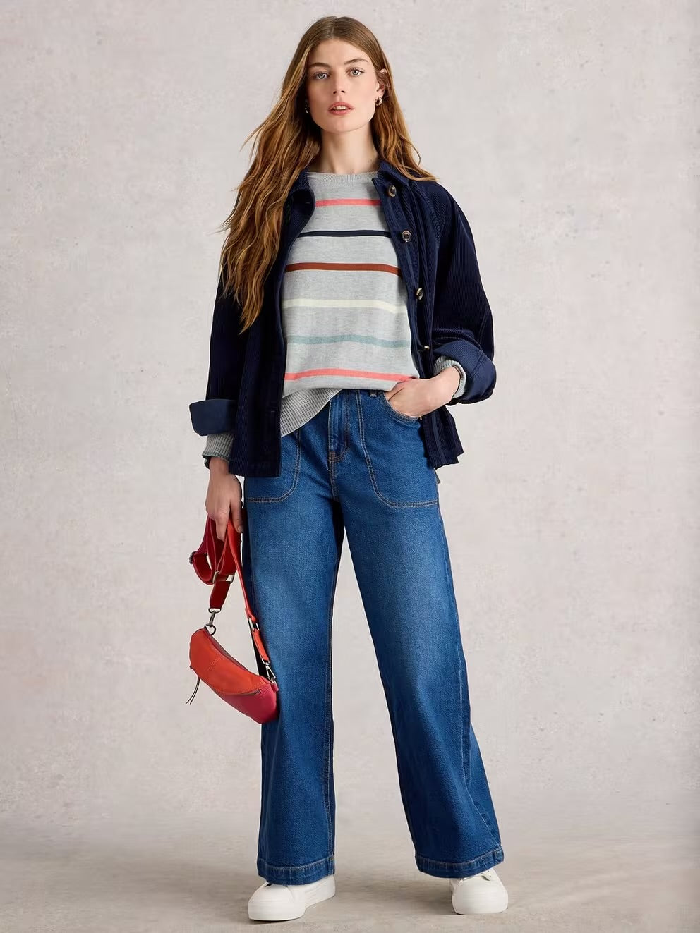 Olive Striped Jumper