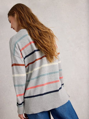 Olive Striped Jumper