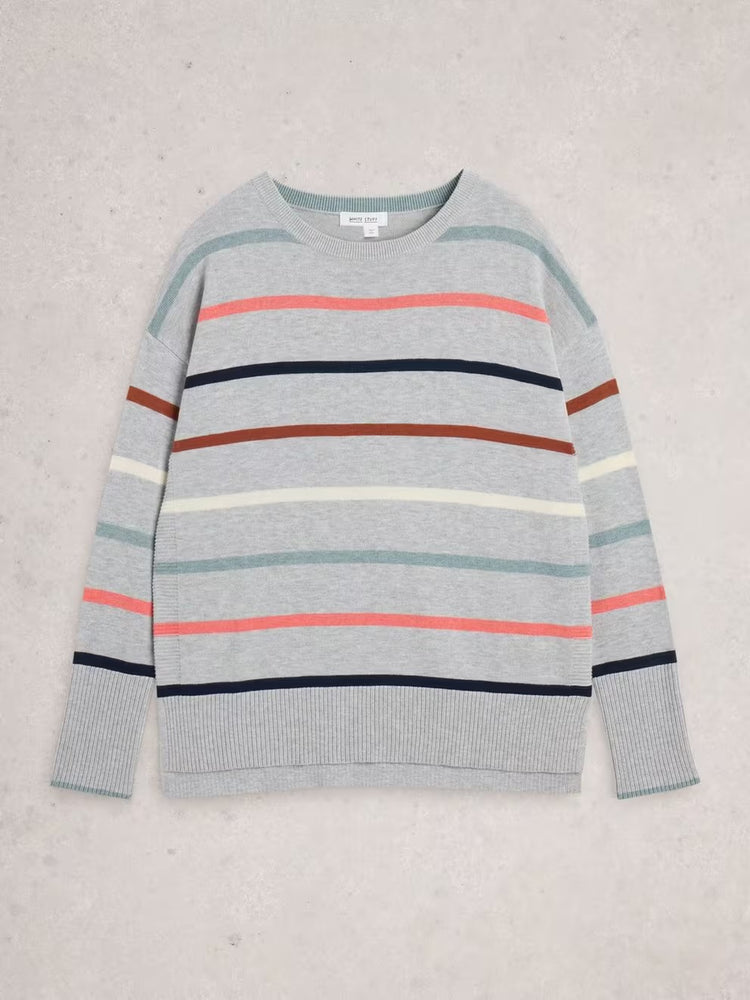 Olive Striped Jumper