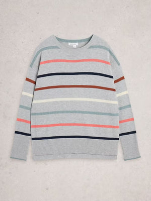 Olive Striped Jumper