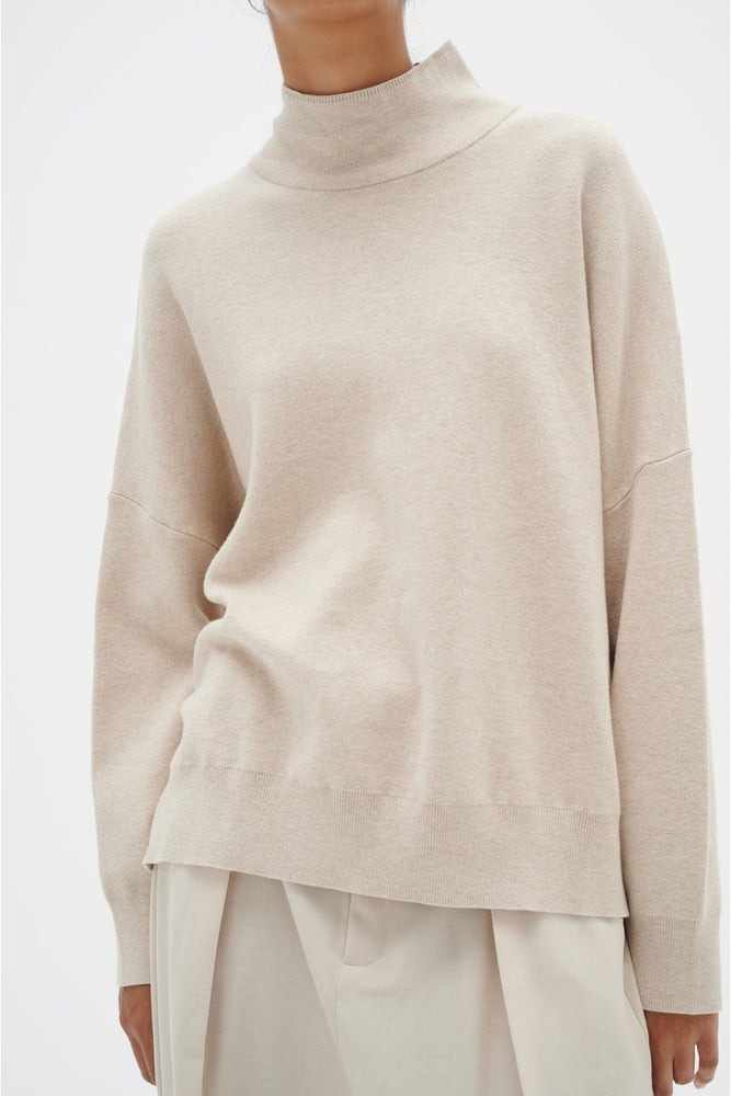 Tenley Cotton Turtleneck