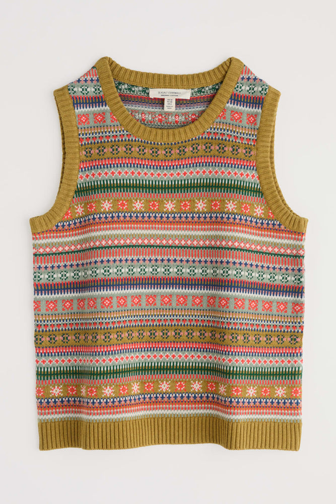 Cove Cottage Fair Isle Vest