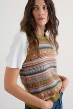 Cove Cottage Fair Isle Vest