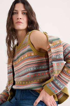 Cove Cottage Fair Isle Vest