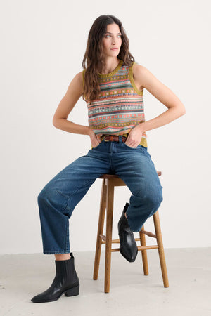 Cove Cottage Fair Isle Vest