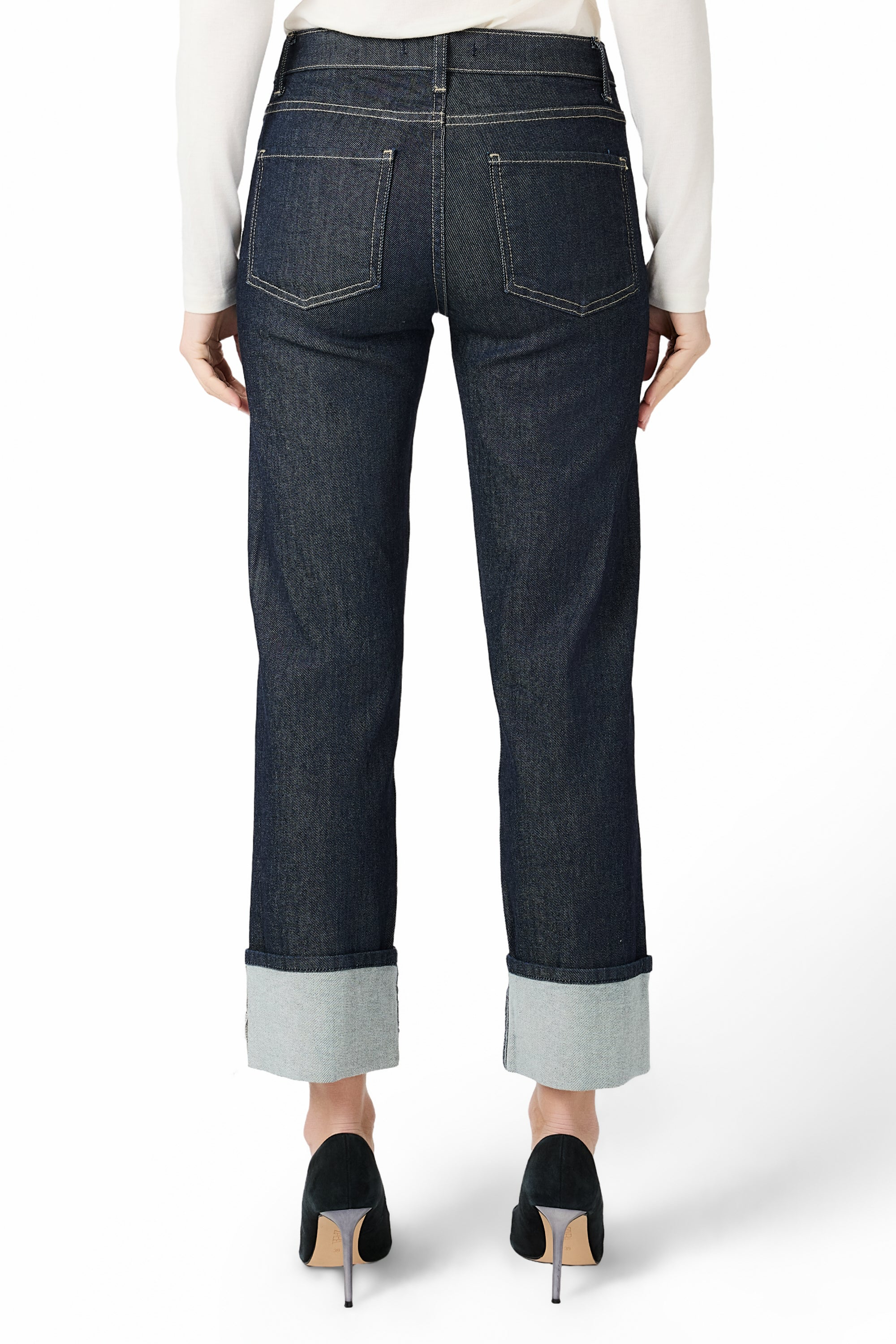 Cali Cuff High Waisted Full Crop