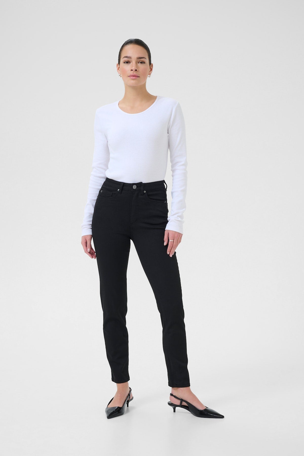 Willow High Waist Slim Fit Jeans
