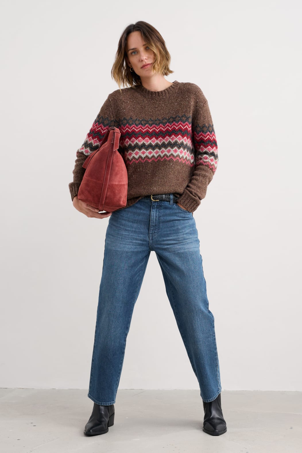 Golden Light Fair Isle Jumper