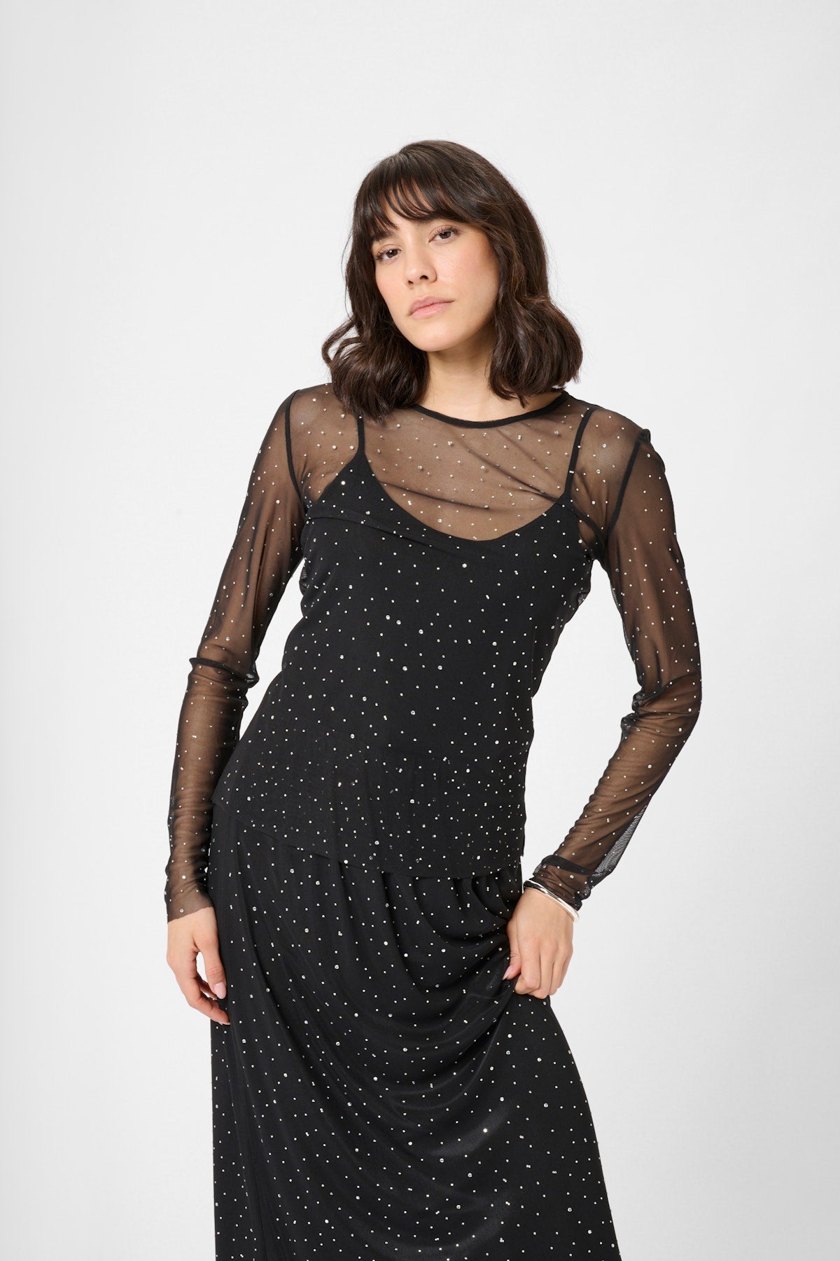 Stinna Mesh Long Sleeve