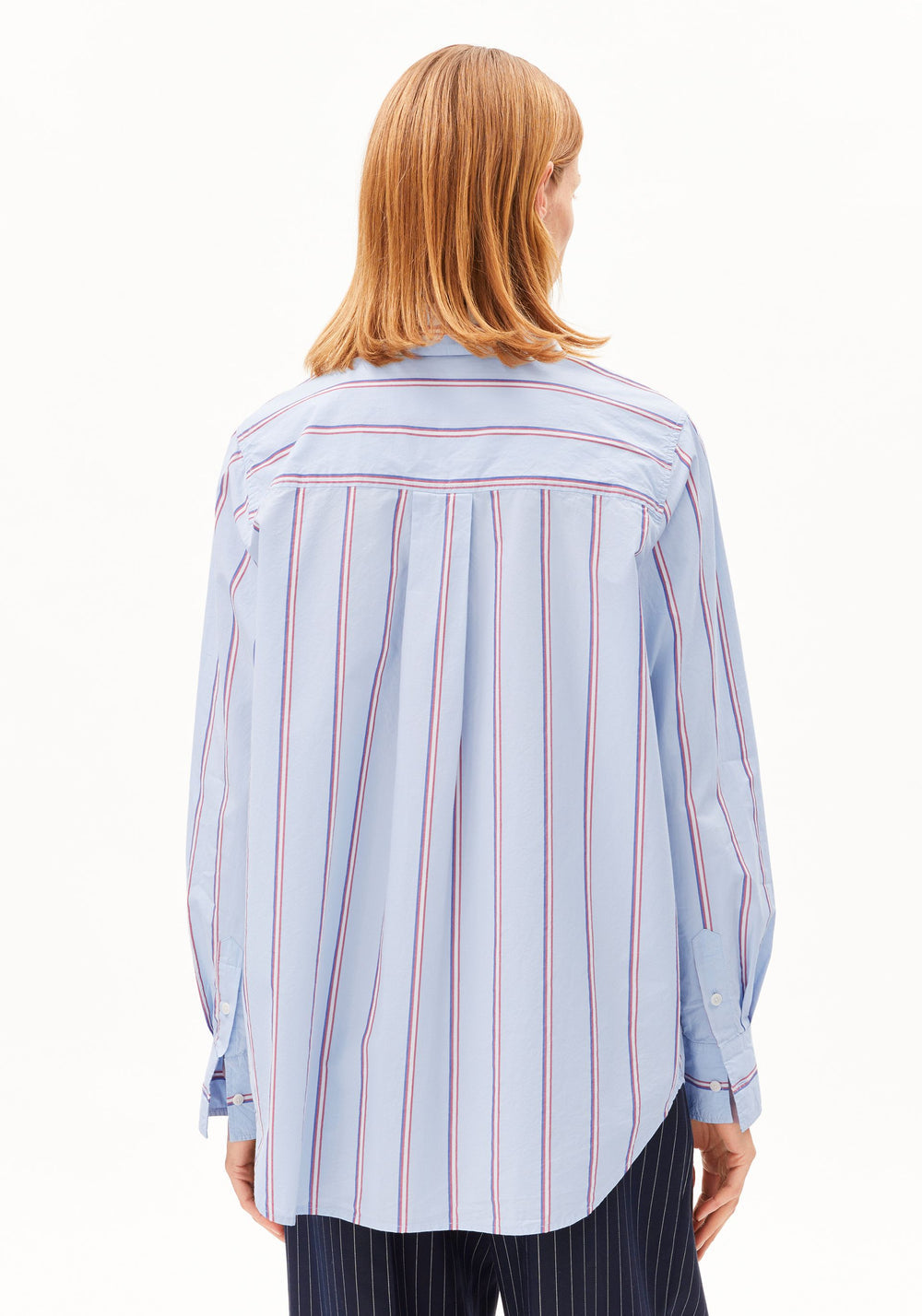 Stripe Loose Shirt Blouse