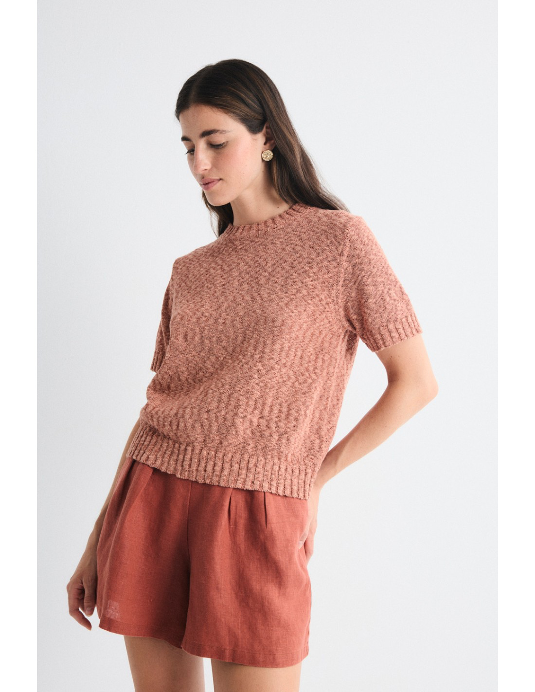 Balam Knitted T-Shirt