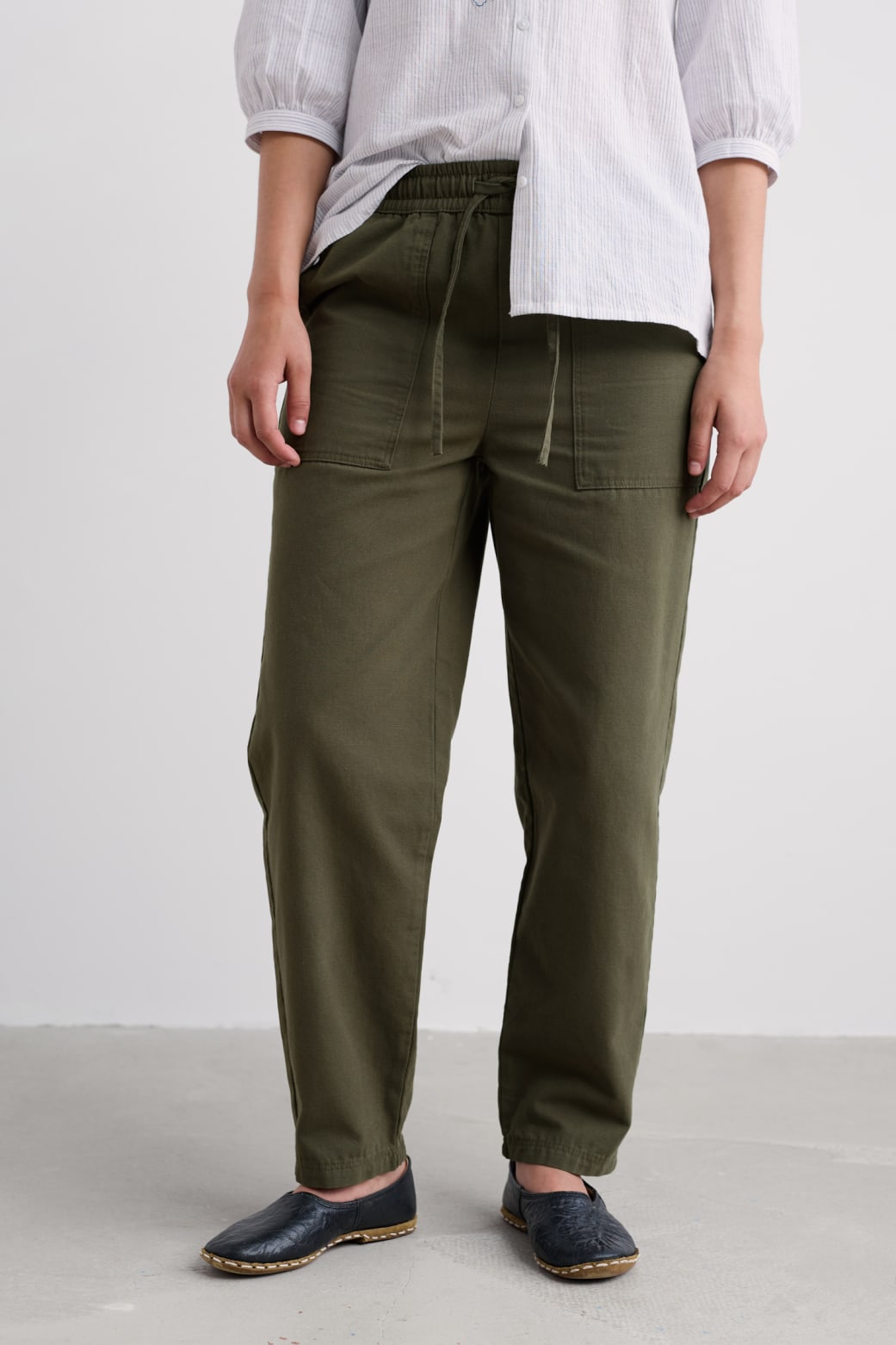 Sholl Cotton Canvas Trouser
