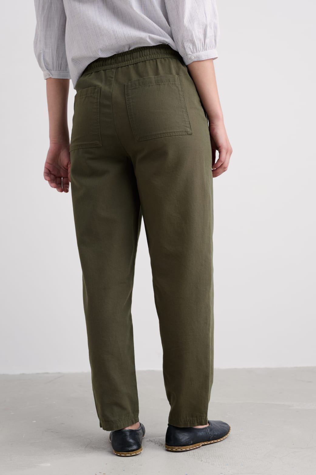 Sholl Cotton Canvas Trouser