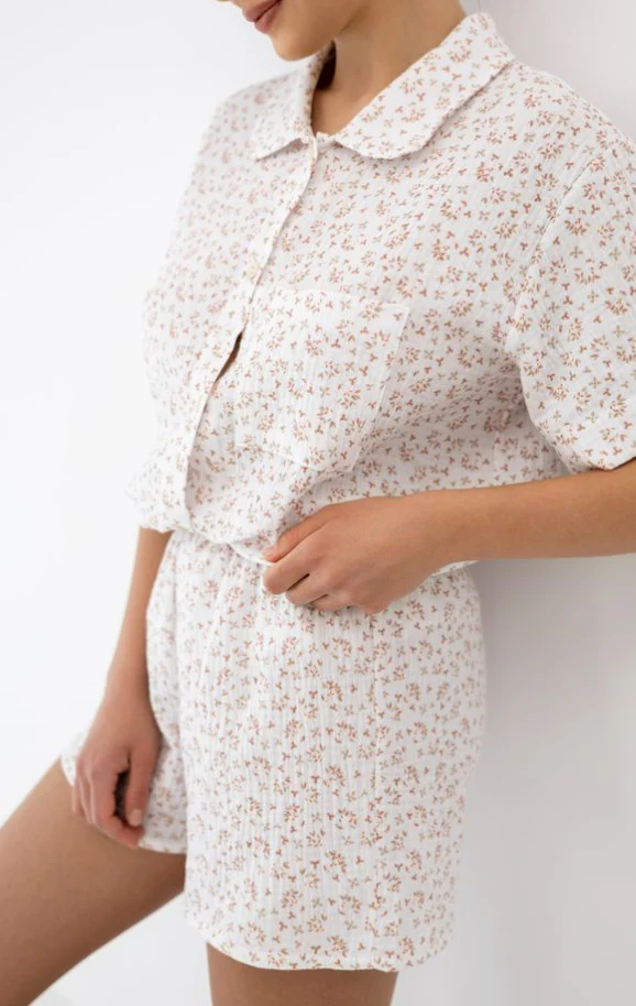 Nayla Cotton PJ Set Short