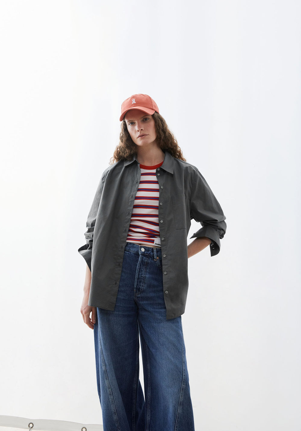 Loose Poplin Shirt