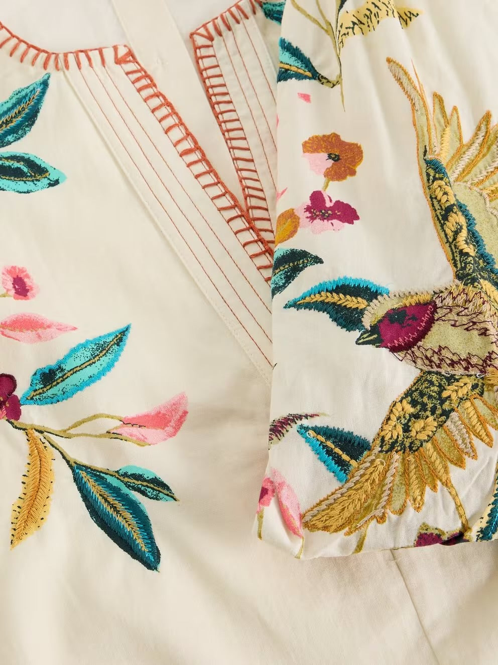 Maeve Embroidered Top