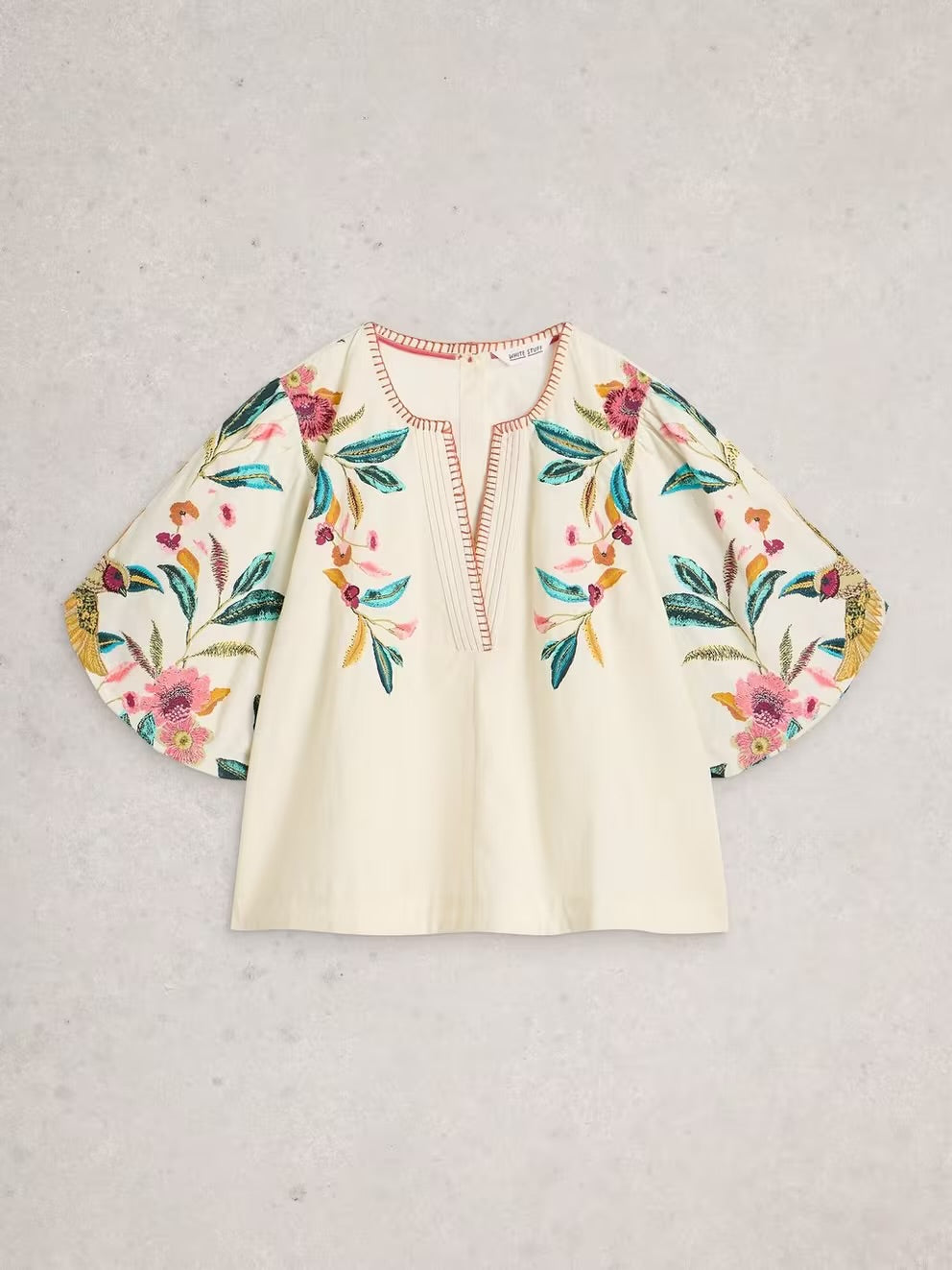Maeve Embroidered Top