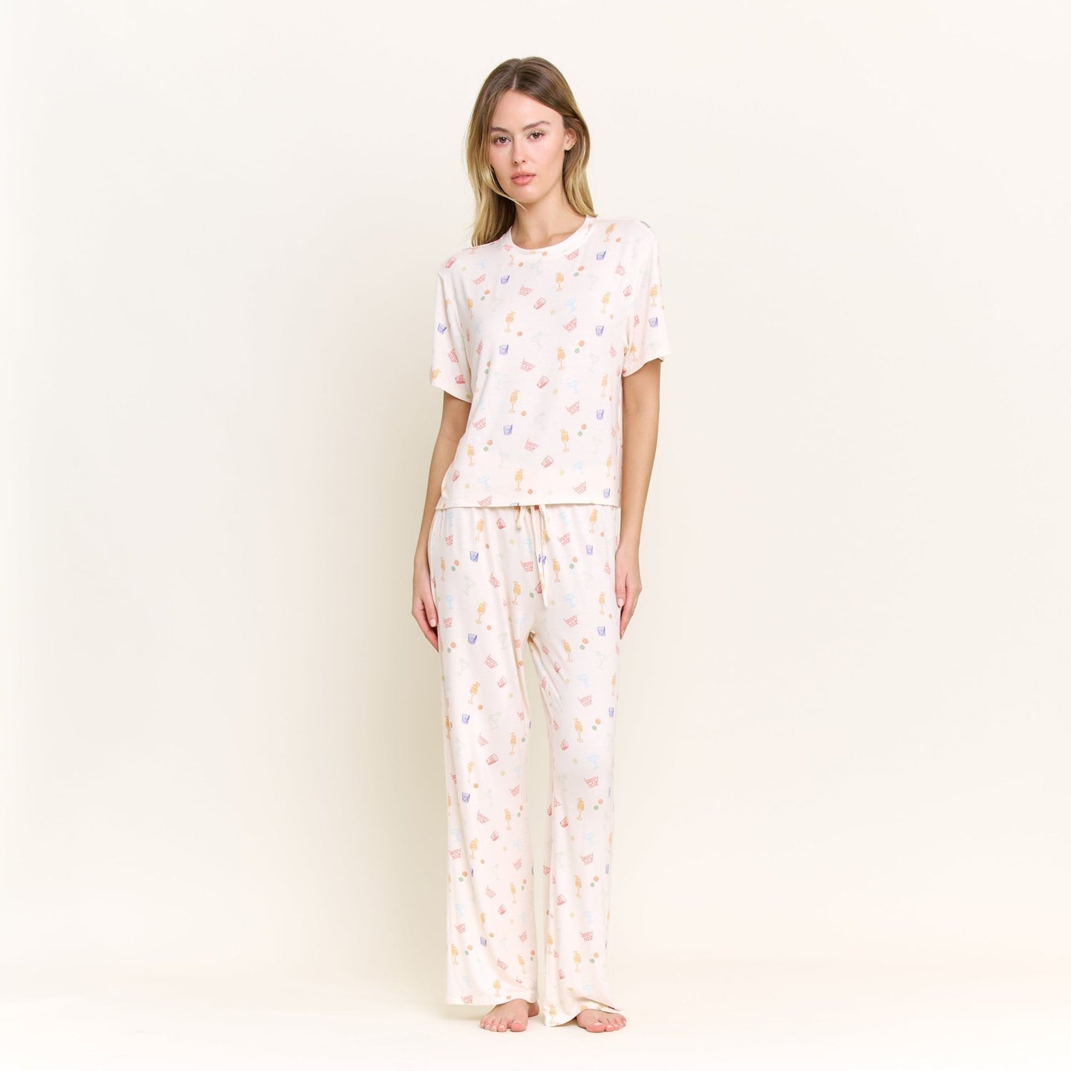 All American Tee Pant Set - Happy Hour