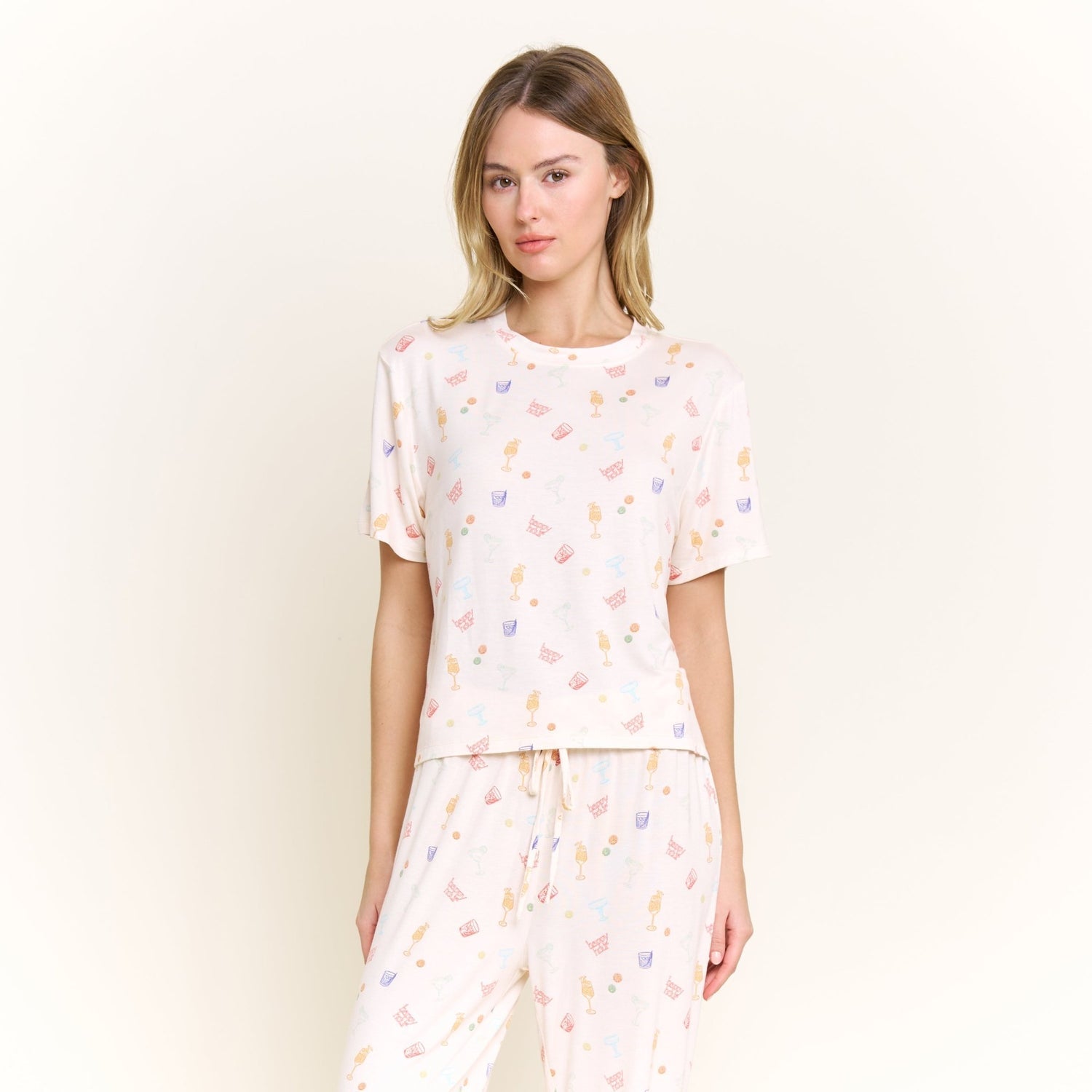 All American Tee Pant Set - Happy Hour
