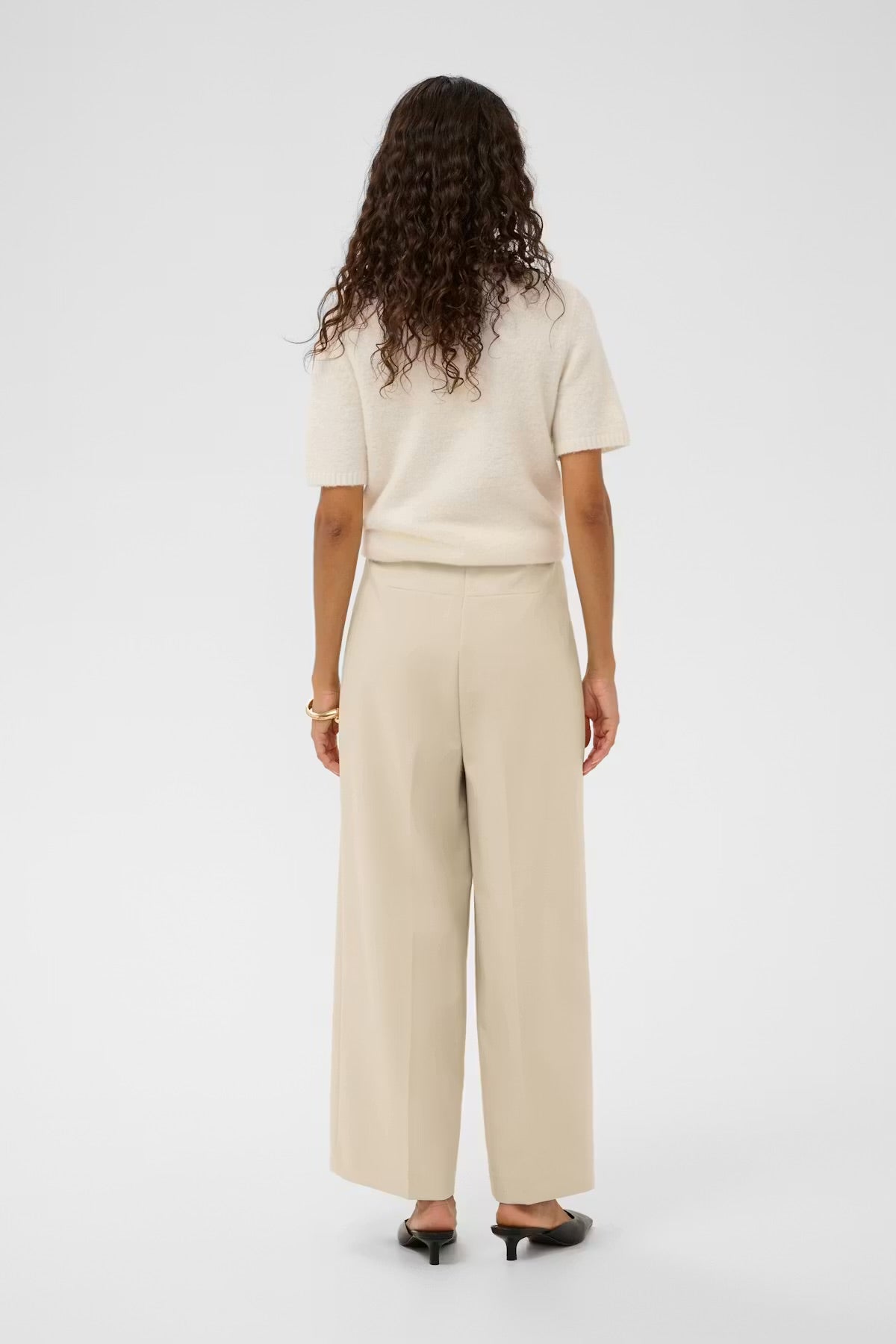 Corinne Wide Cropped Pants