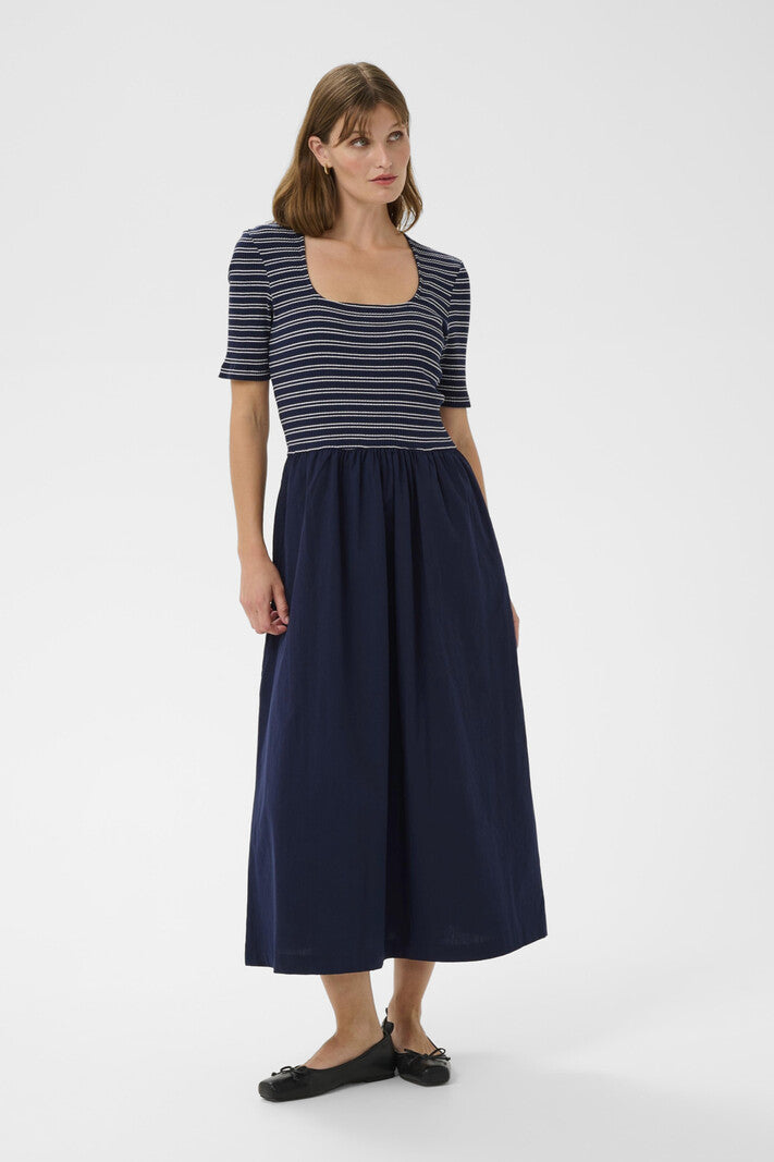 Simone Striped Dress
