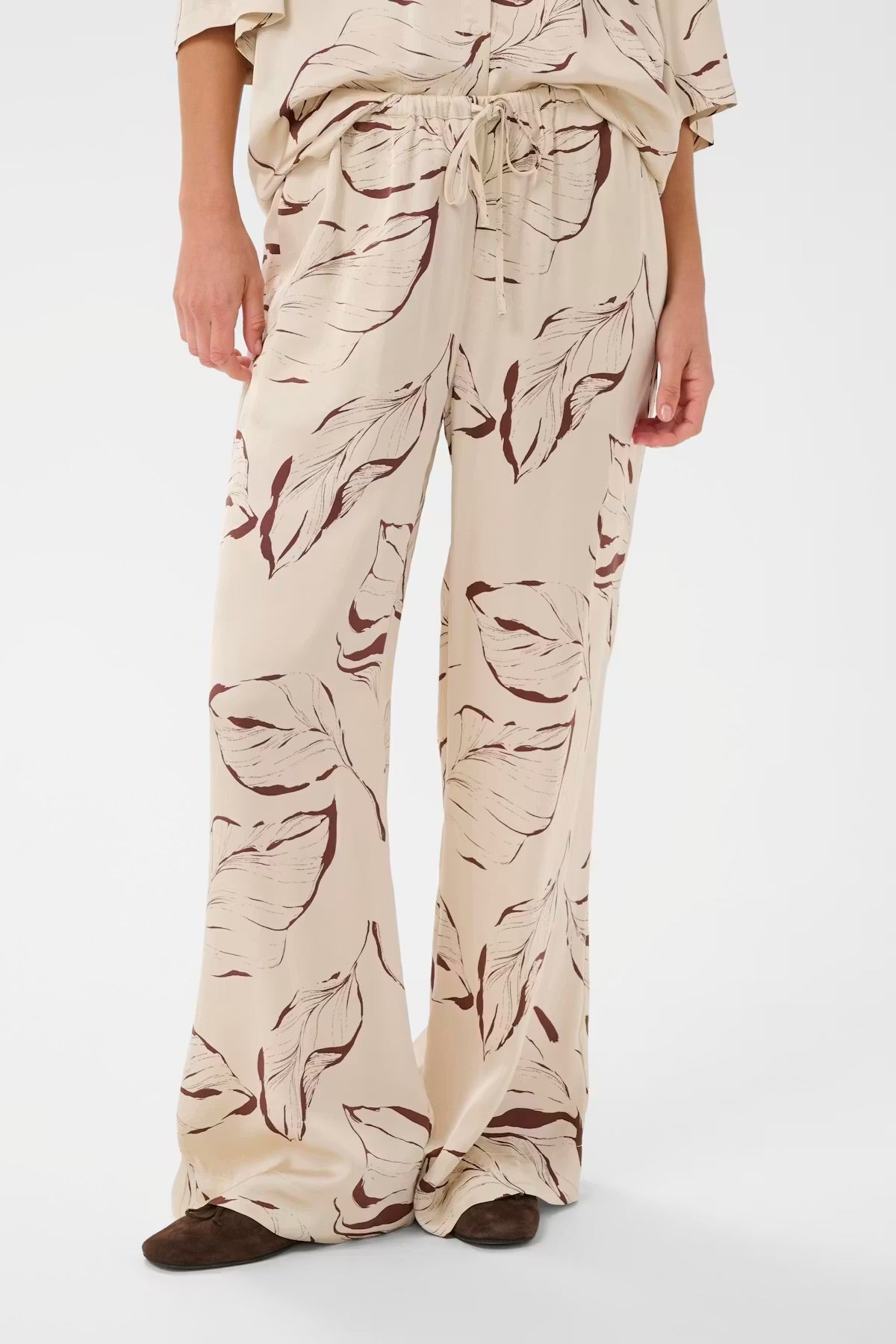 Clero Flared Printed Pants