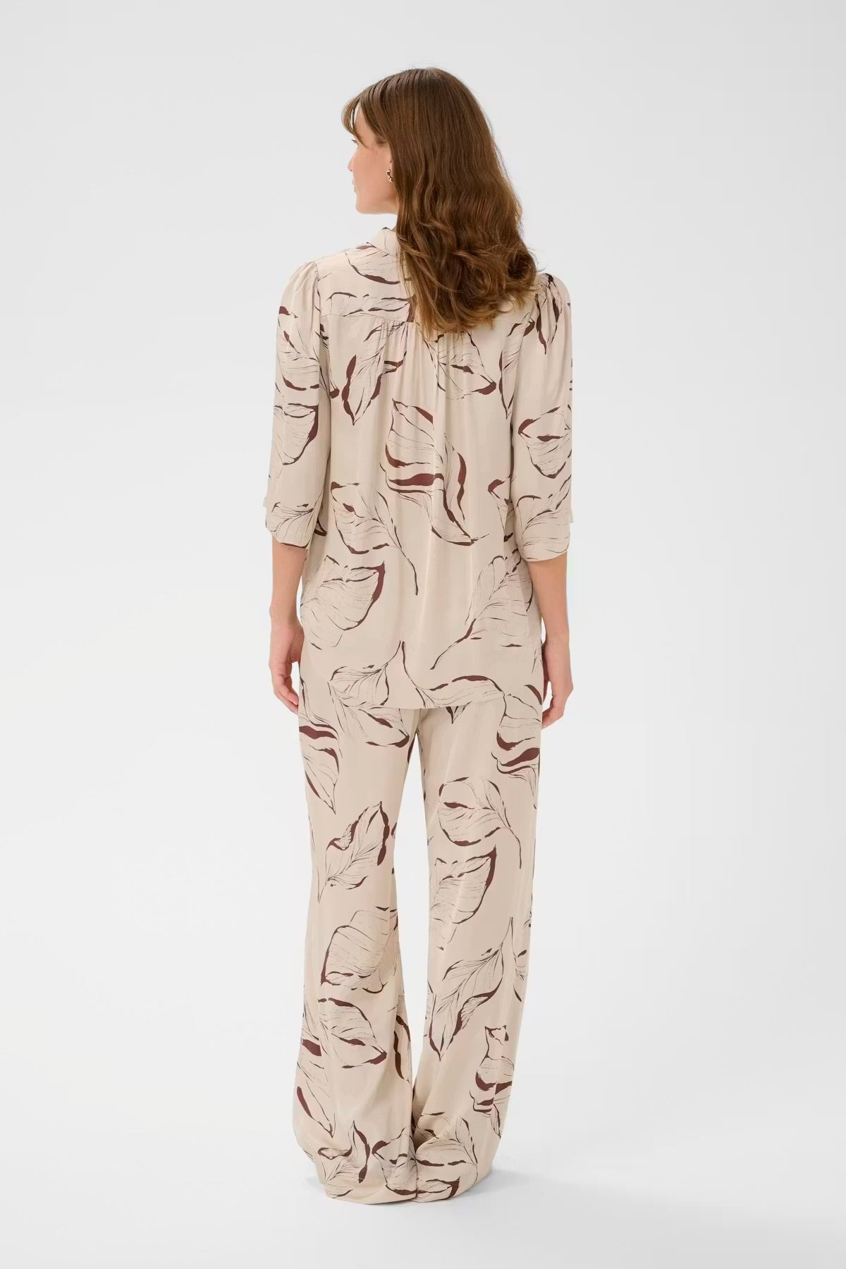 Clero Flared Printed Pants