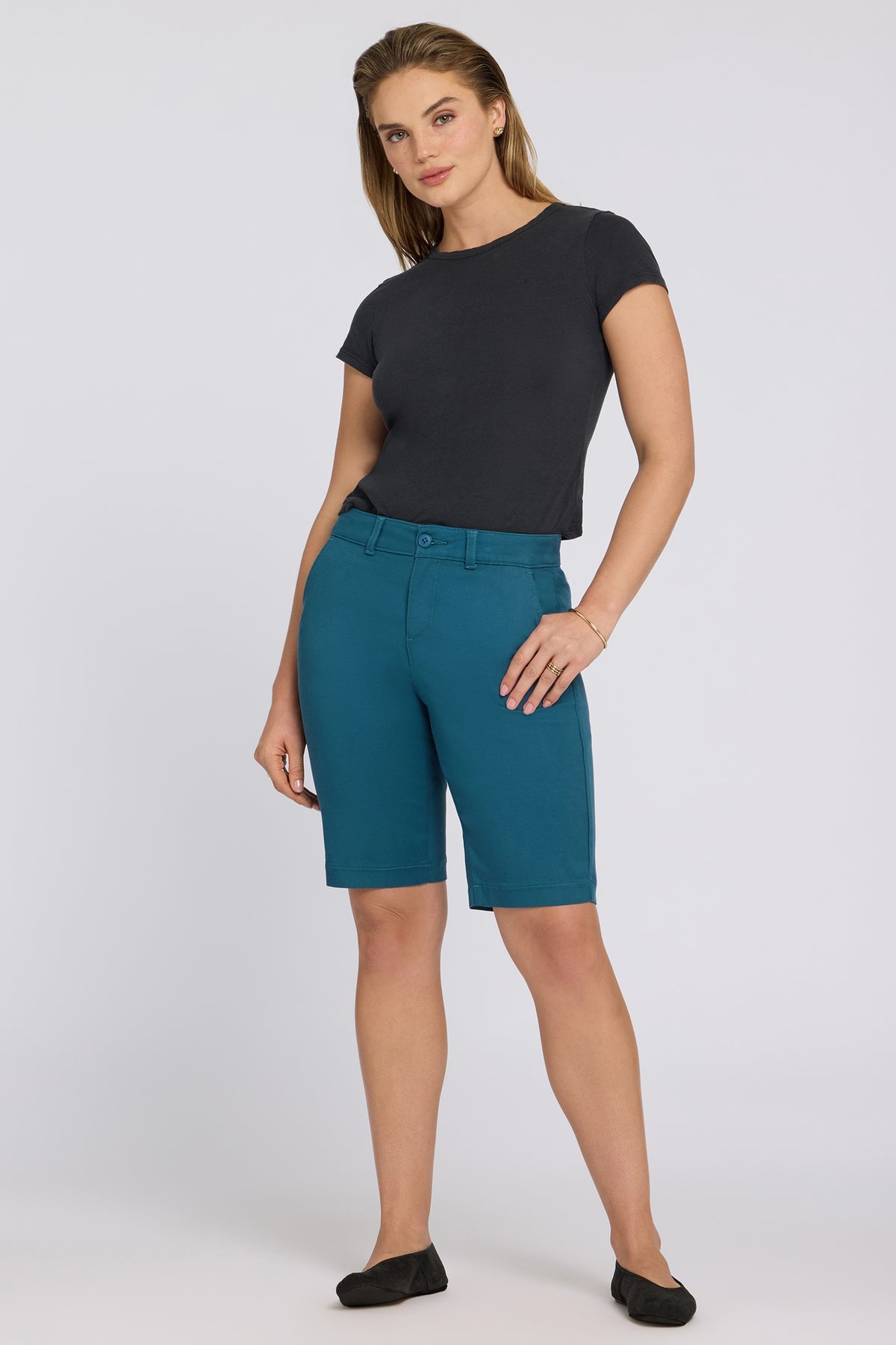 Stretch Twill Bermuda Short