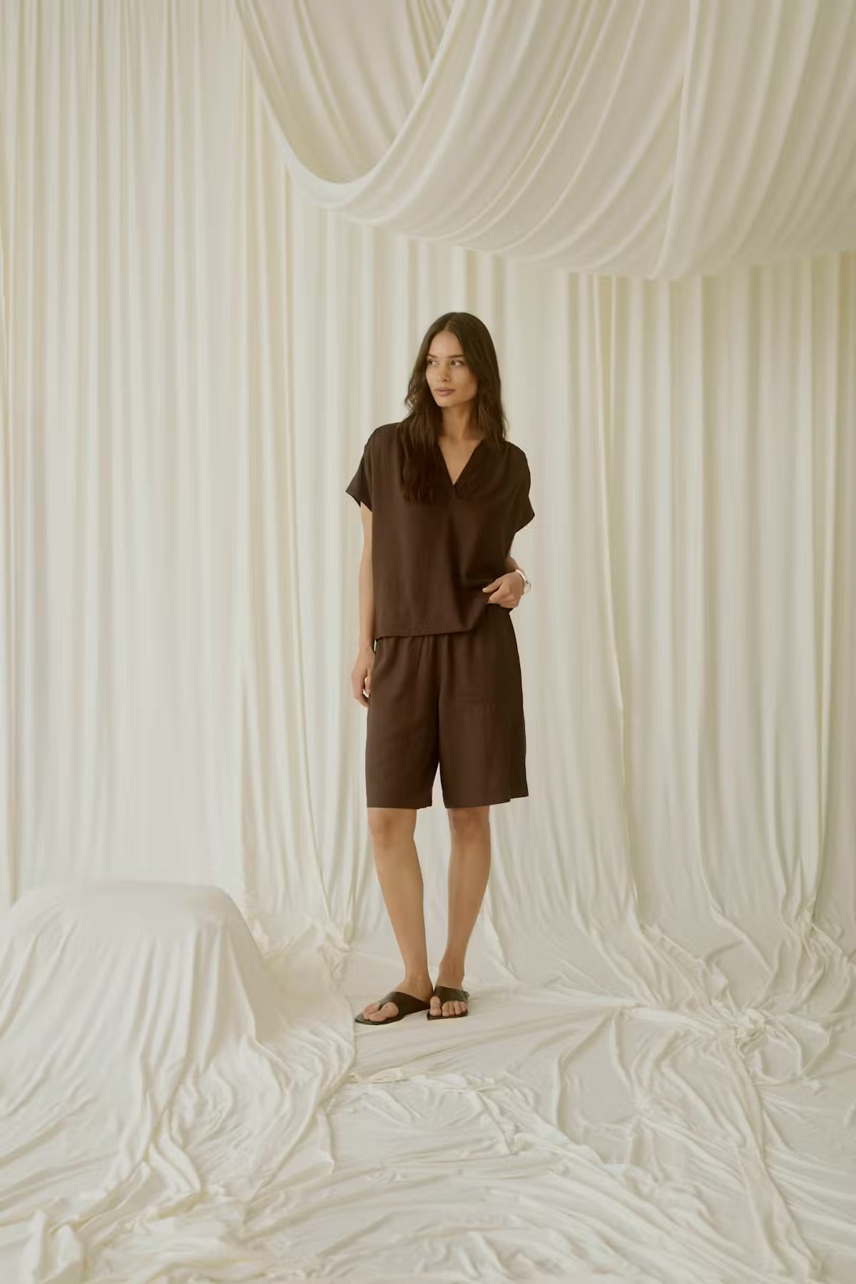 Milia Linen Blend Top
