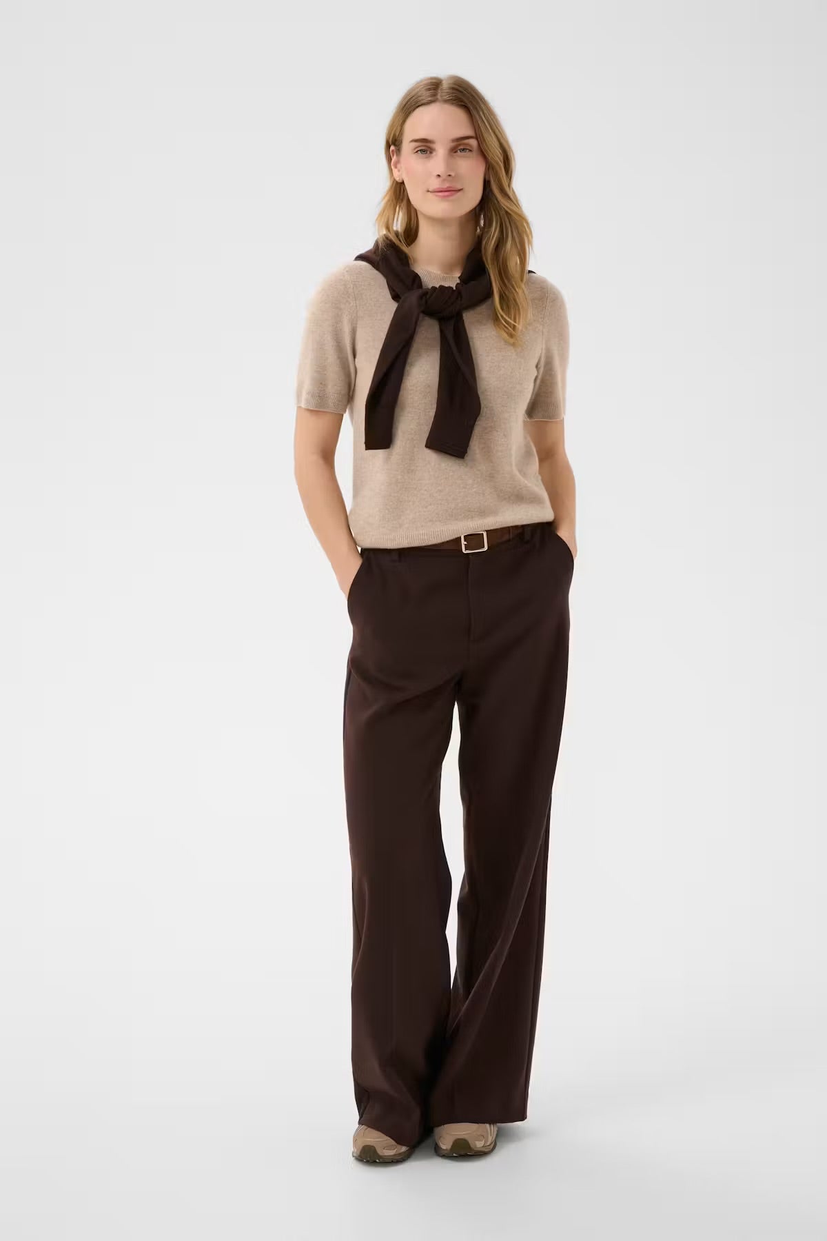 Everlotta Cashmere Short Sleeve Pullover