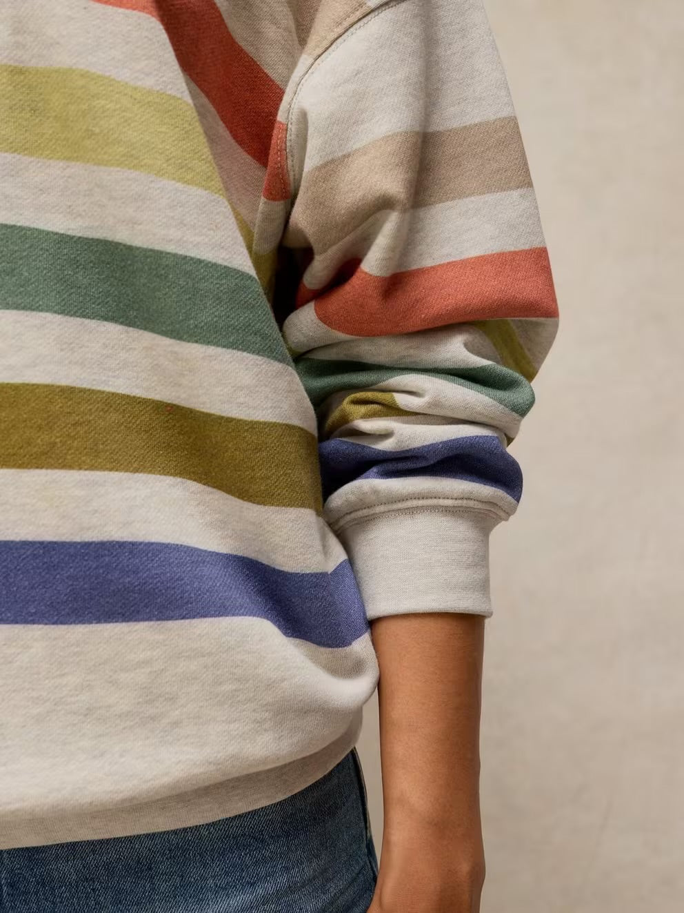 Cleo Longline Graphic Sweatshirt