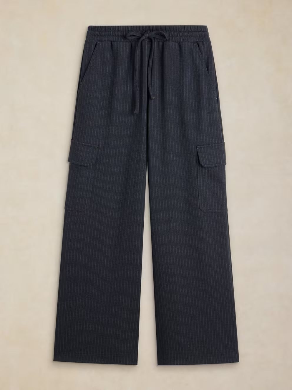 Teagan Stripe Wide Leg Trouser