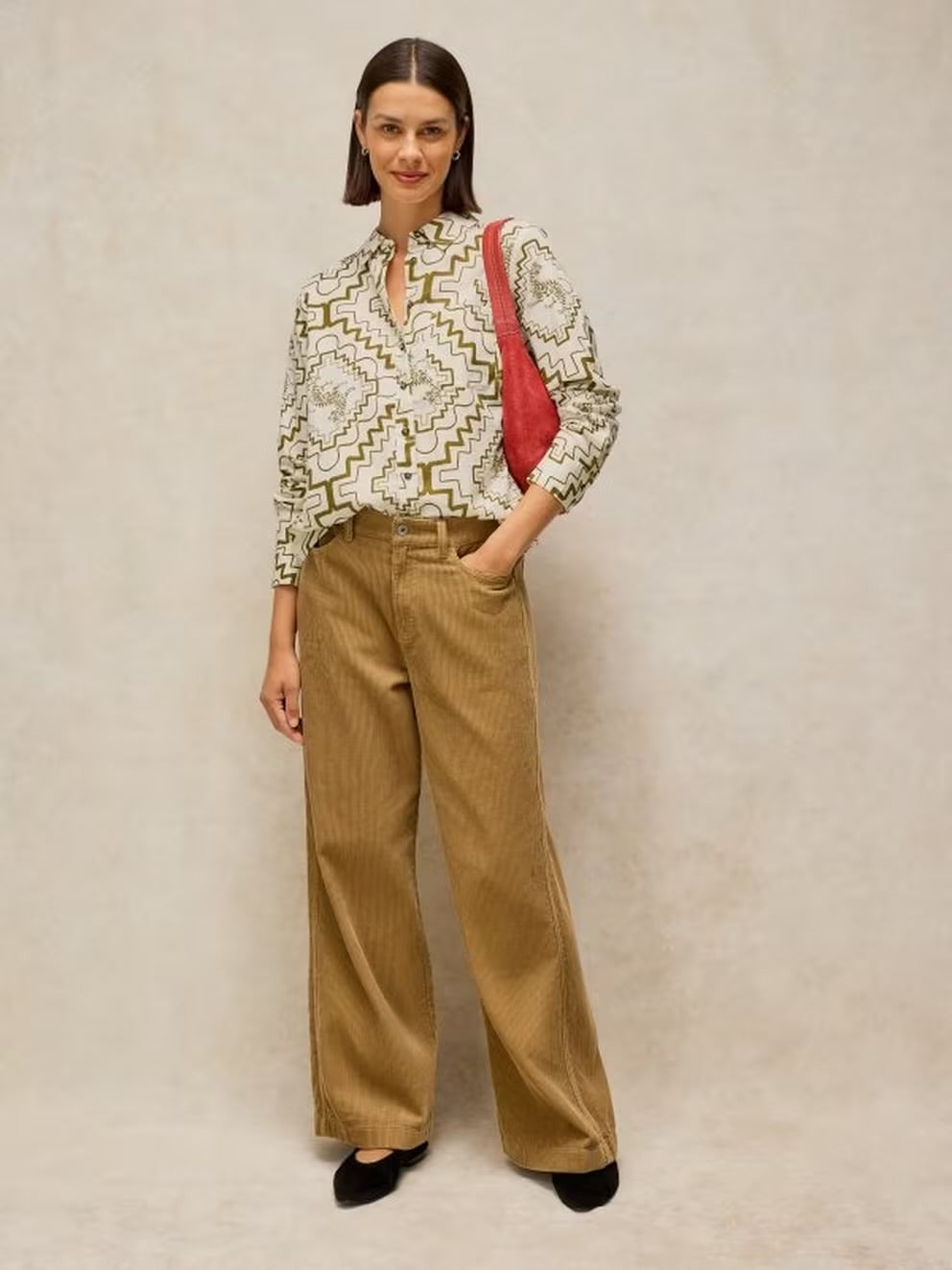 Libby Organic Cotton Print Shirt