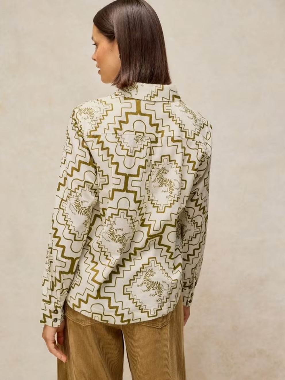 Libby Organic Cotton Print Shirt