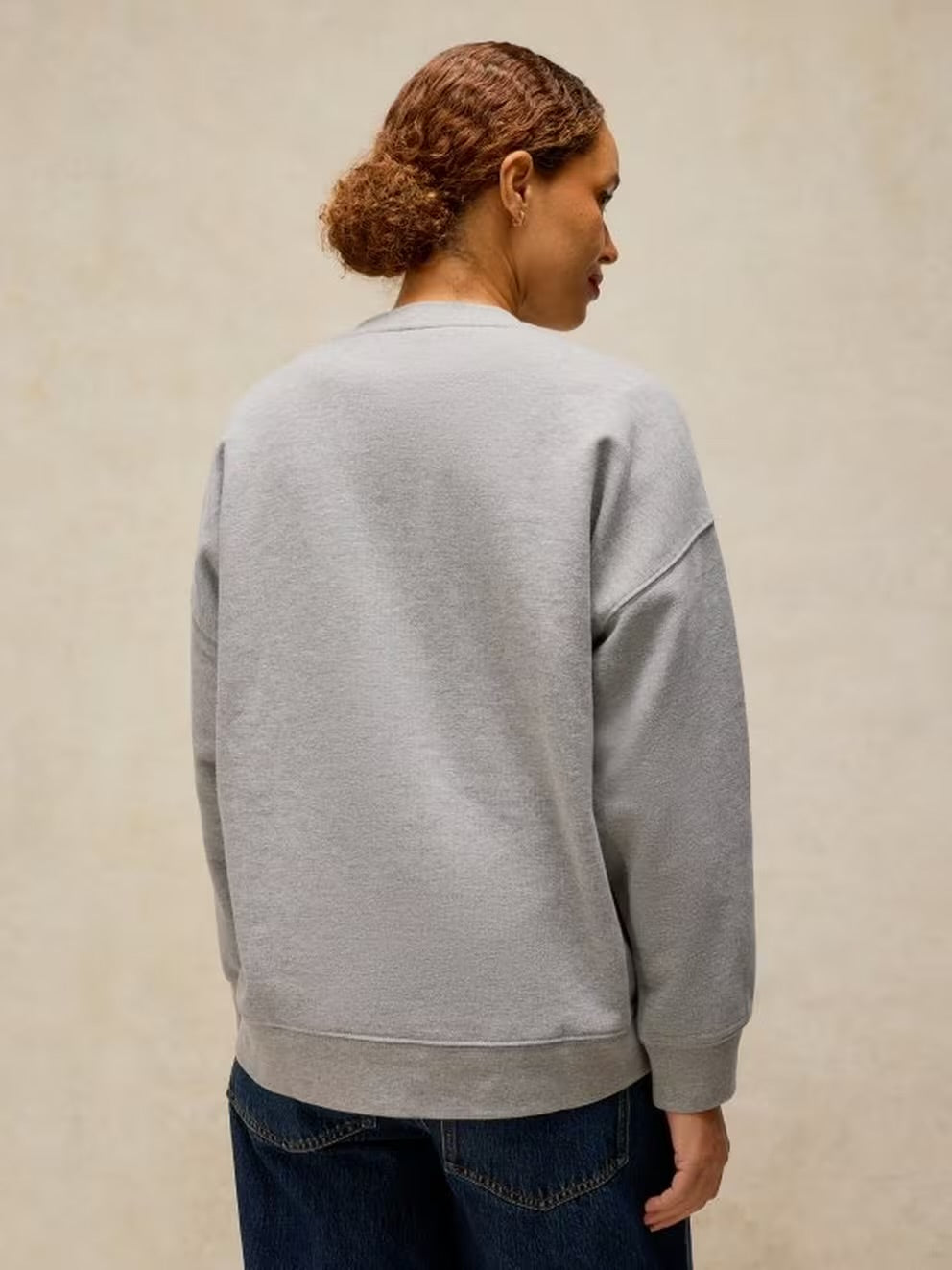 Cleo Long Line Graphic Sweatshirt