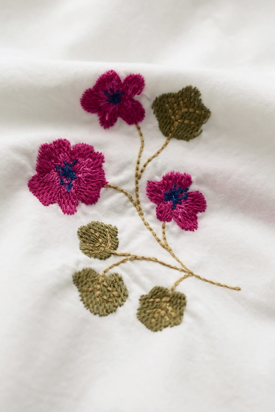 Grace Embroidered Cotton Top
