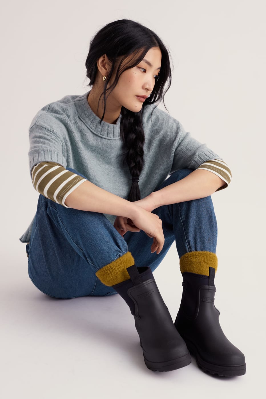 Fistral Knitted Crewneck Jumper