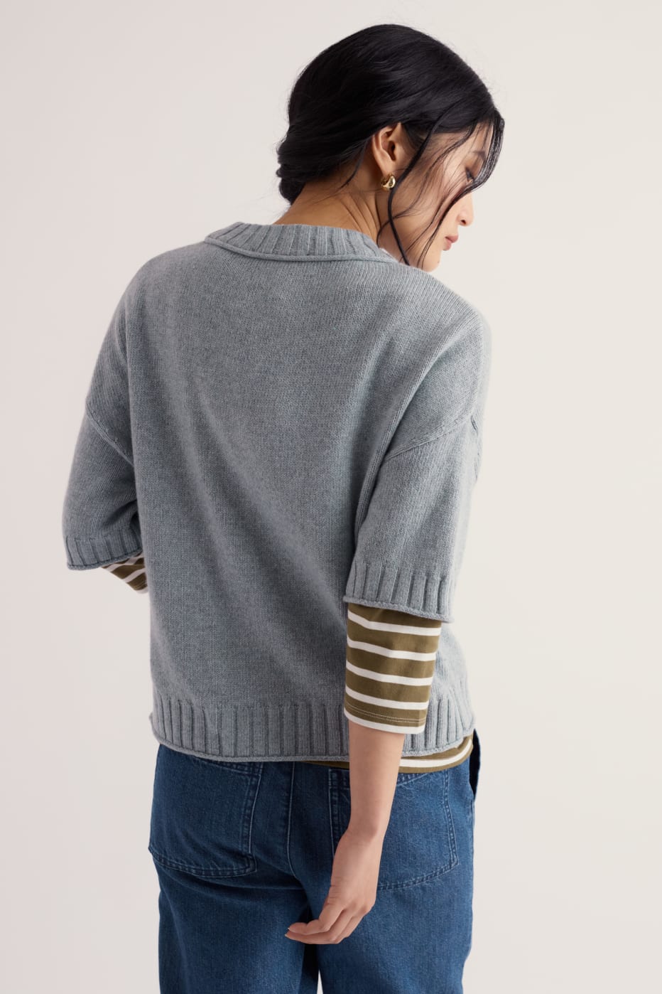 Fistral Knitted Crewneck Jumper