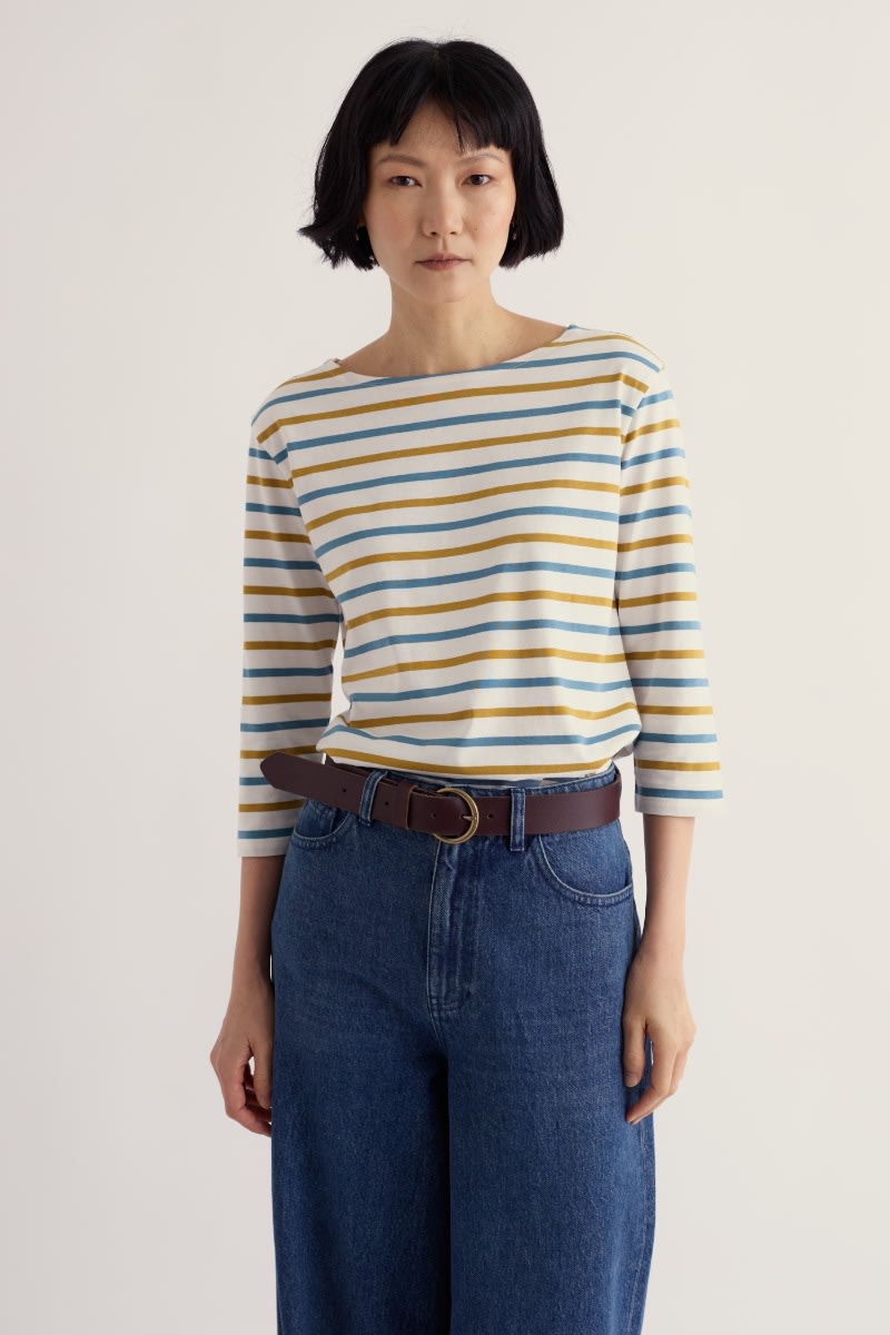 Sailor 3/4 Sleeve Top