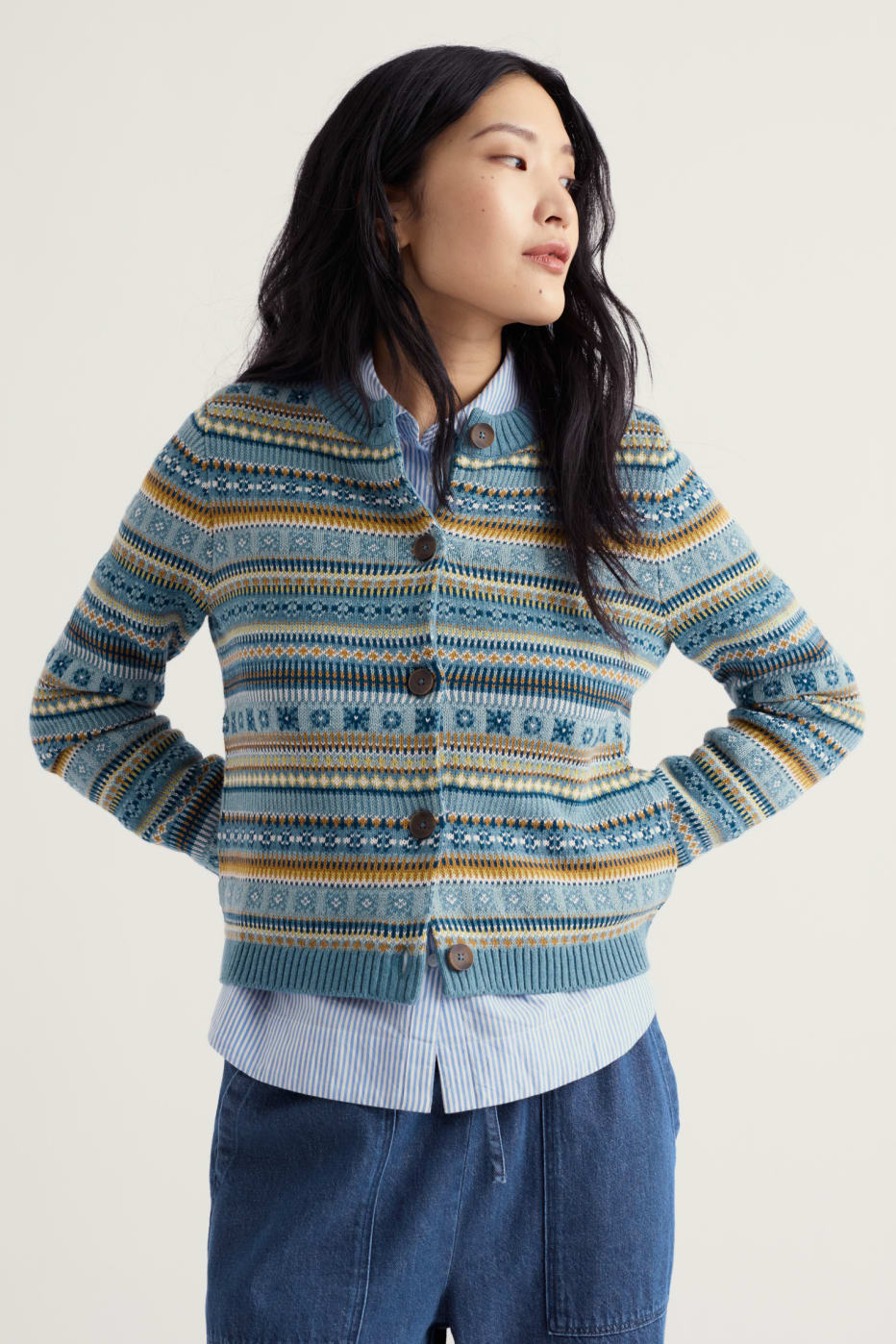 Cove Cottage Fair Isle Cardigan