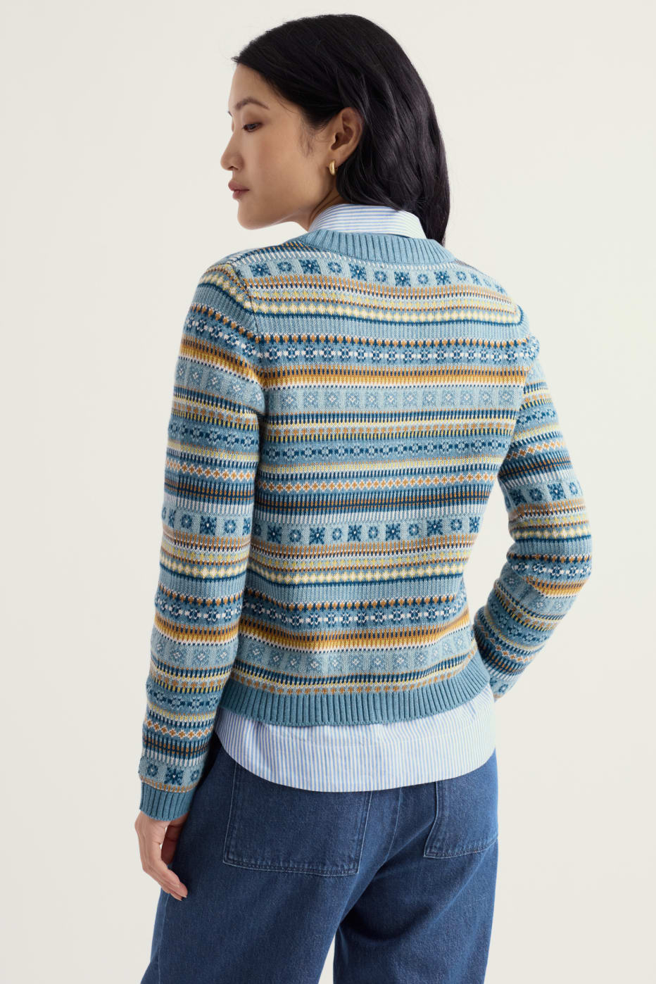 Cove Cottage Fair Isle Cardigan