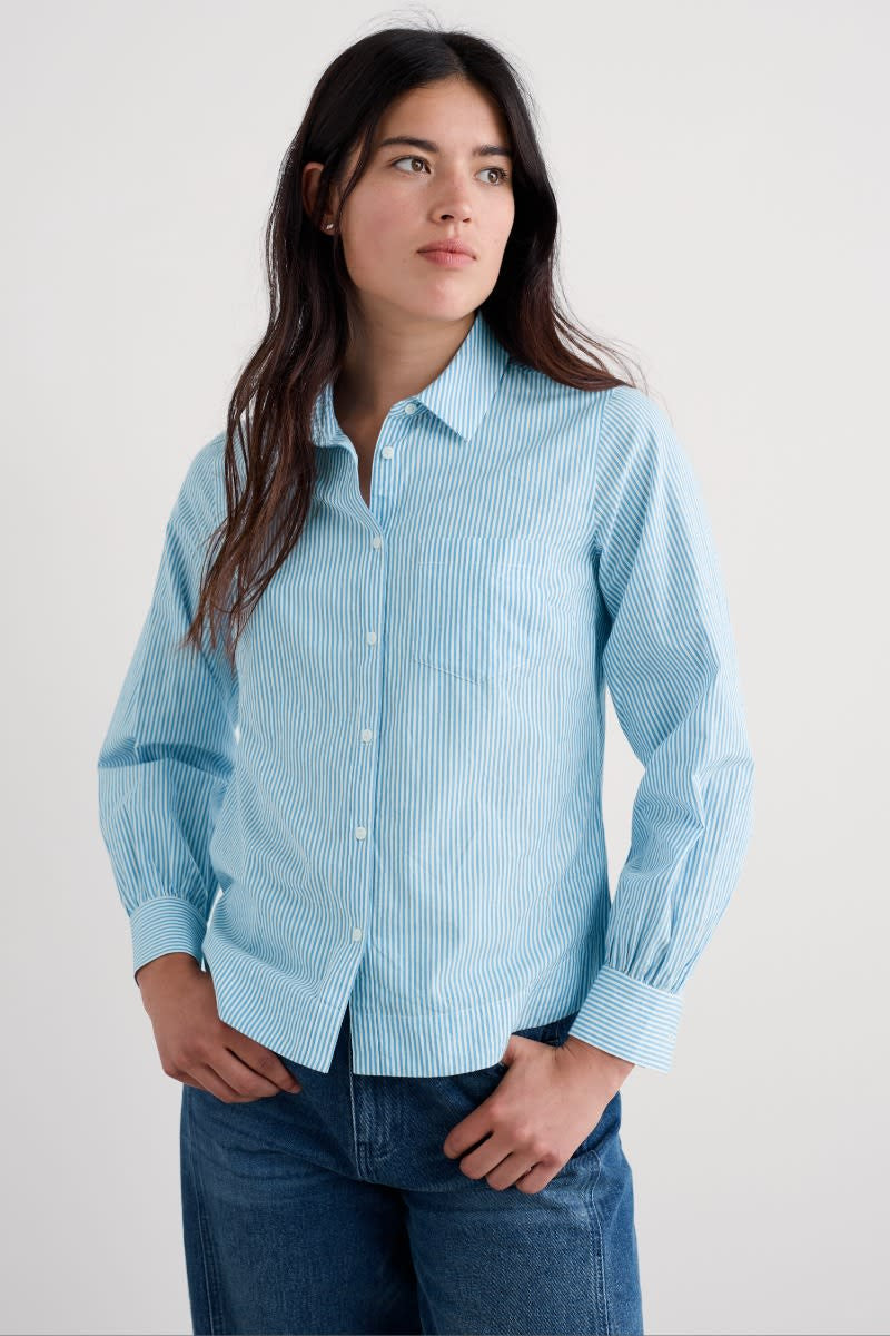 Isla Striped Cotton Shirt