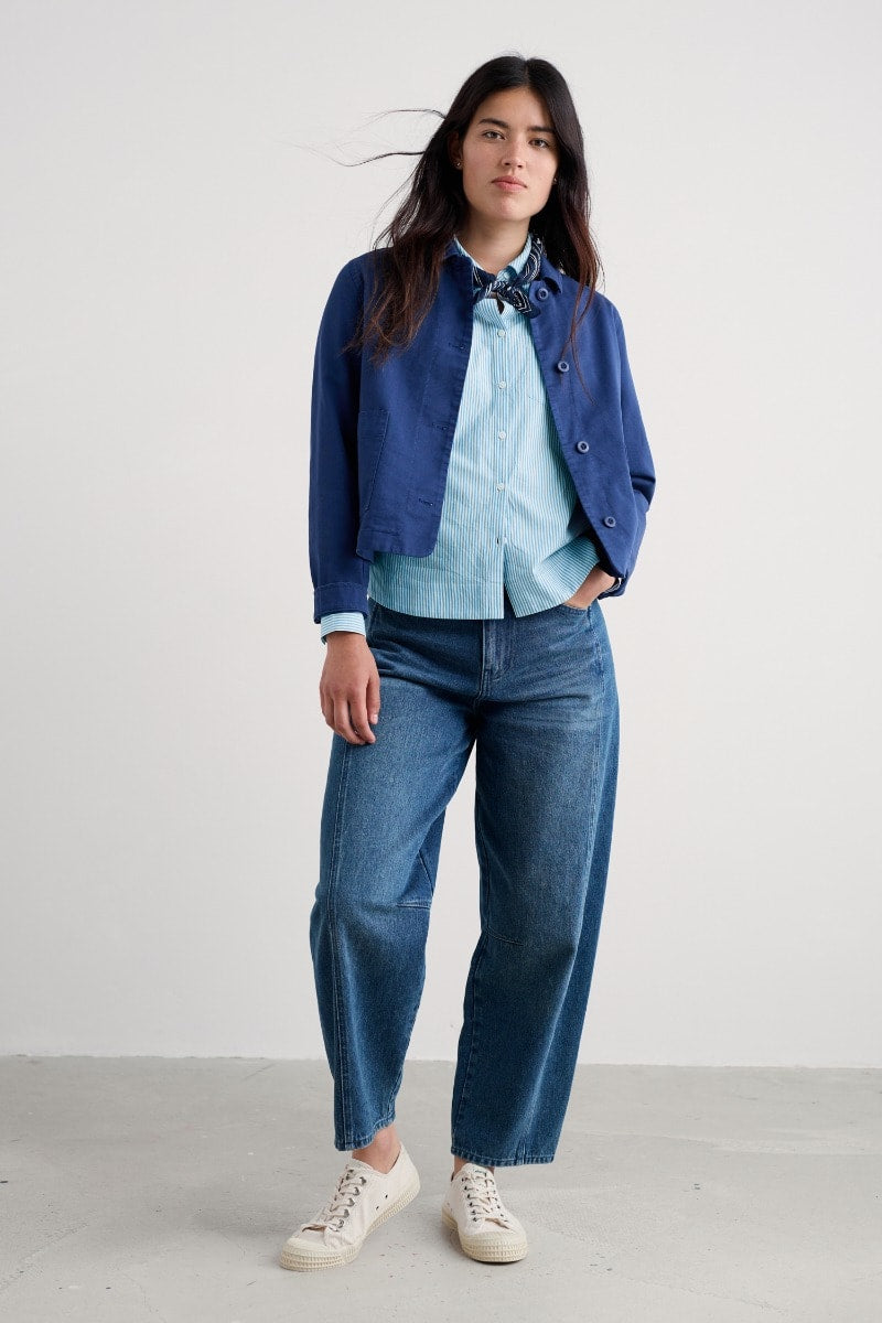 Isla Striped Cotton Shirt