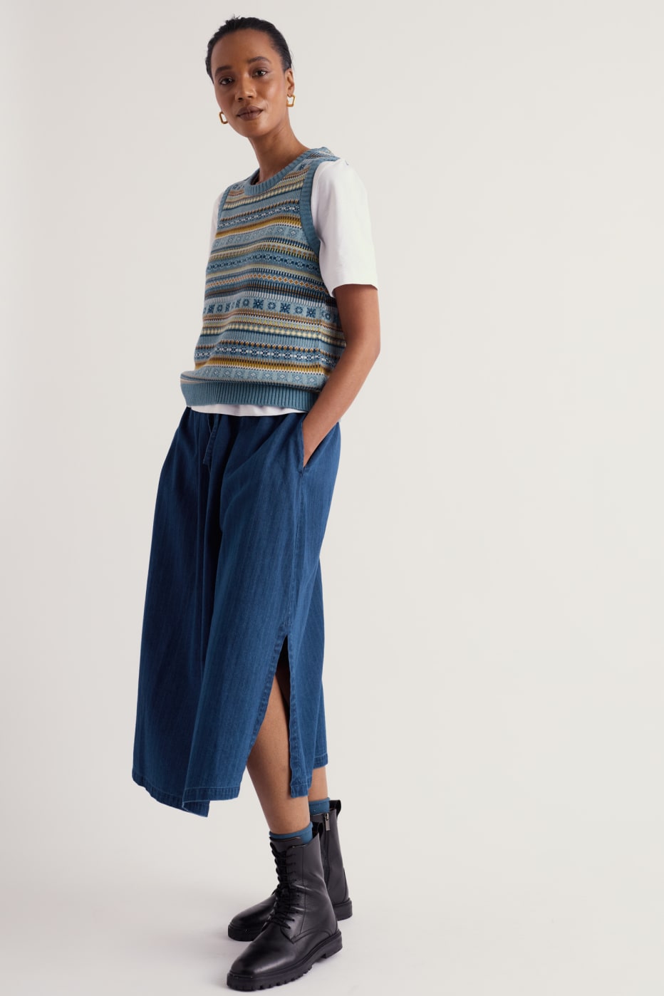 Cove Cottage Fair Isle Vest