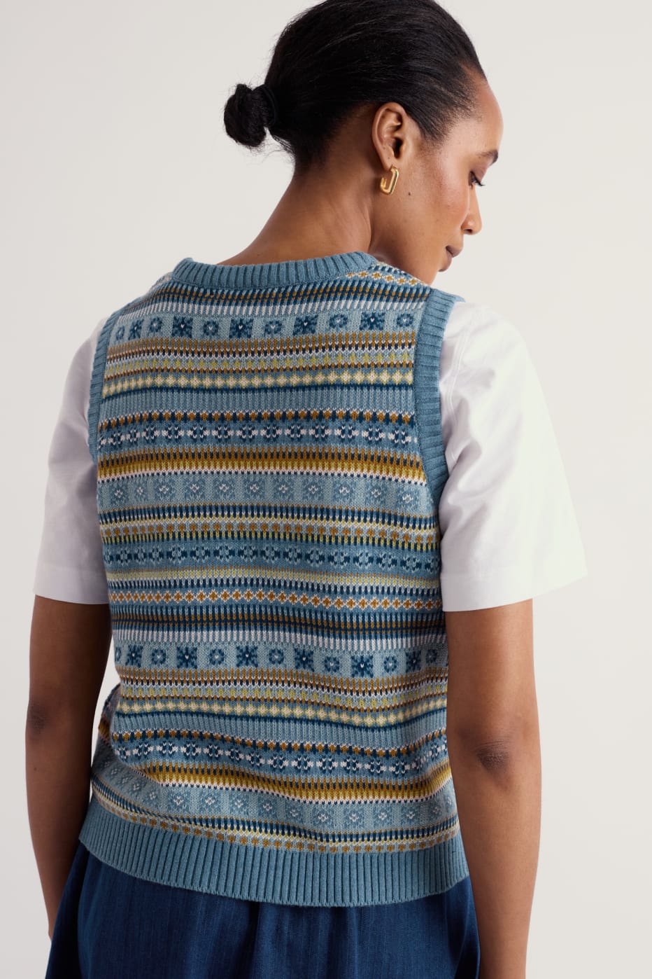 Cove Cottage Fair Isle Vest