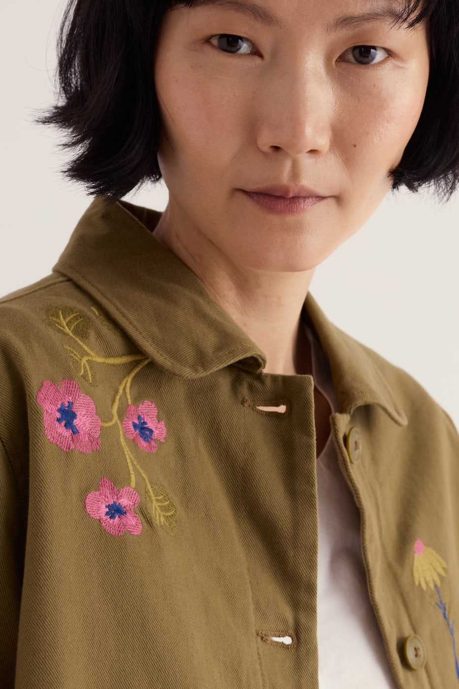Porth Embroidered Jacket