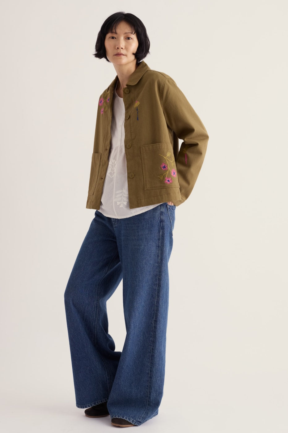 Porth Embroidered Jacket